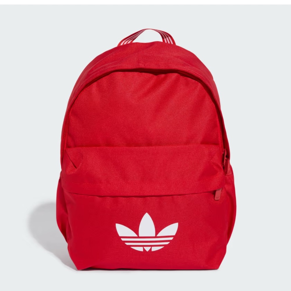 NWT Adidas Originals ADICOLOR CLASSIC BACKPACK in Scarlett Red/White